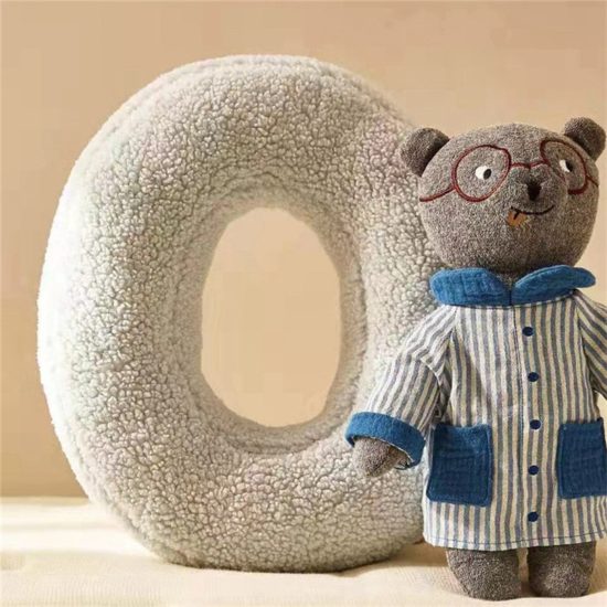 English Letter Pillow Combination Decoration Doll Soft Creative Chair Cushion for Girls Kids Gift - Image 3