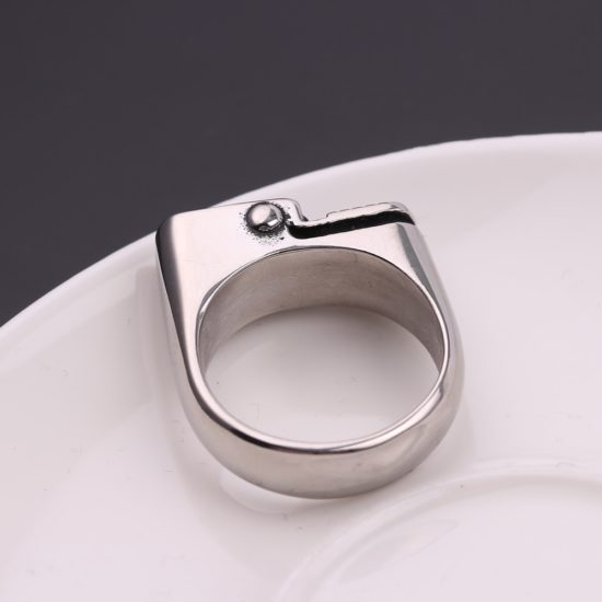 Cigarette Lighter Ring Cool Fashion Personality Jewelry For Men - Image 2