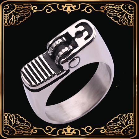 Cigarette Lighter Ring Cool Fashion Personality Jewelry For Men