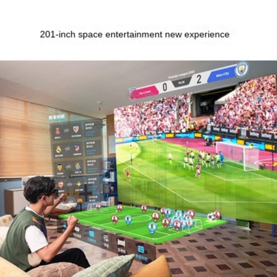⁦Air Smart AR Glasses Portable 130-Inches Space Giant Screen 4K+ Display Viewing Mobile Computer 3D Private Cinema⁩ - الصورة ⁦2⁩