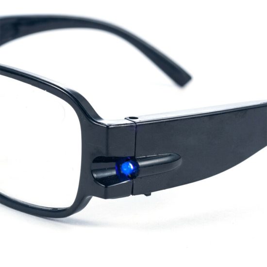Reading Glasses Multi Strength LED Unisex Spectacle Diopter Magnifier Light Up Night - Image 3