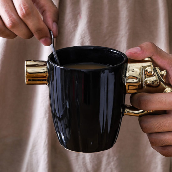 Creative Fashion Personality Mugs Model Pistol Cup Landmines Modeling Cup Coffee Mug Milk Mug Valentine's Day Funny Gifts