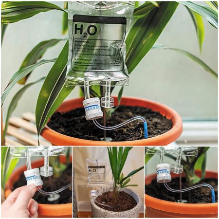 Automatic Watering Dripper Infusion Bag Life Support Plant Drip Irrigation Household Adjustable Plant