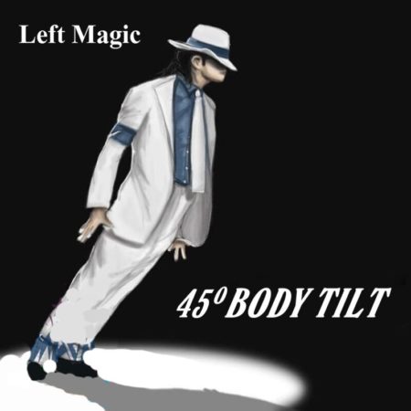 Michael Jackson Trick (Prepare Shoes By Yourself) Magic Tricks Stage Magic Props Body Tilt 45