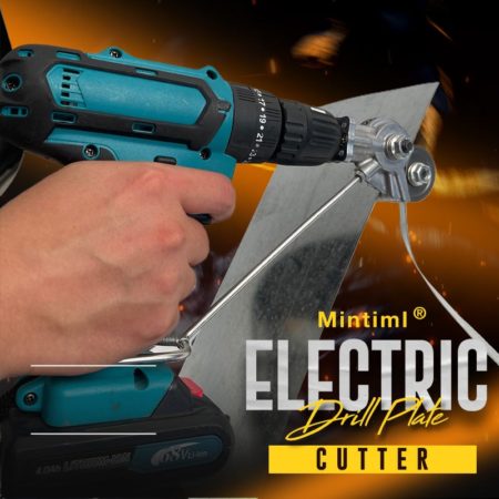 Metal Cutting Double Head Sheet Nibbler Saw Cutter For Electric Drill Attachment