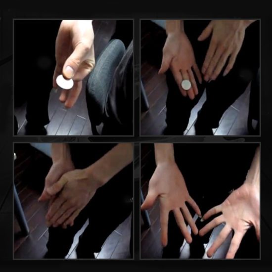 Coin Disappear Device Tools magic tricks illusion 1pcs/lot magician juegos de magia Fun Toys