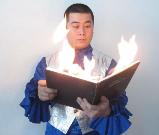Dove from Fire Book Fire Magic Stage Magic Tricks professional magician magia illusion - Image 2