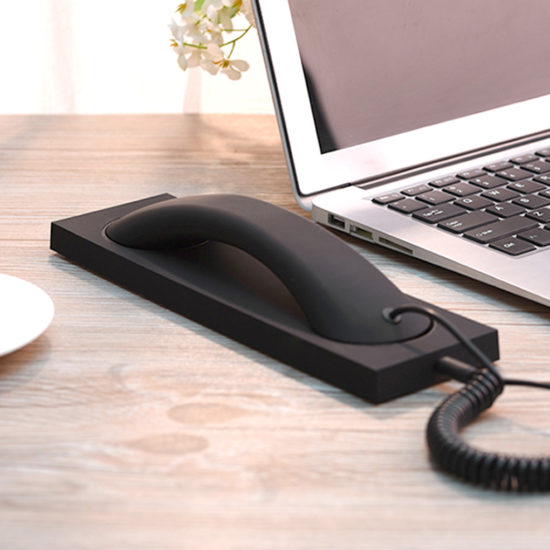 Landline Phone Receiver Handset Smartphone Universal Call Headset 3.5mm Telephone Microphone - Image 2