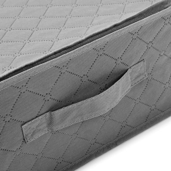 Under Bed Clothes Storage Bag Container Clothes Organizer Foldable 5-Sections And Visible Clear Window Dustproof Storage - Image 4