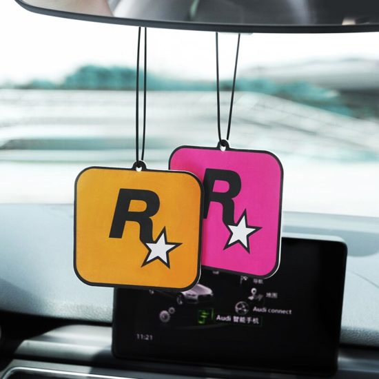 Rockstar GTA Air Freshener Car pendant Racing Style Car Rear View Mirrow Pendent Perfume Fragrance - Image 2