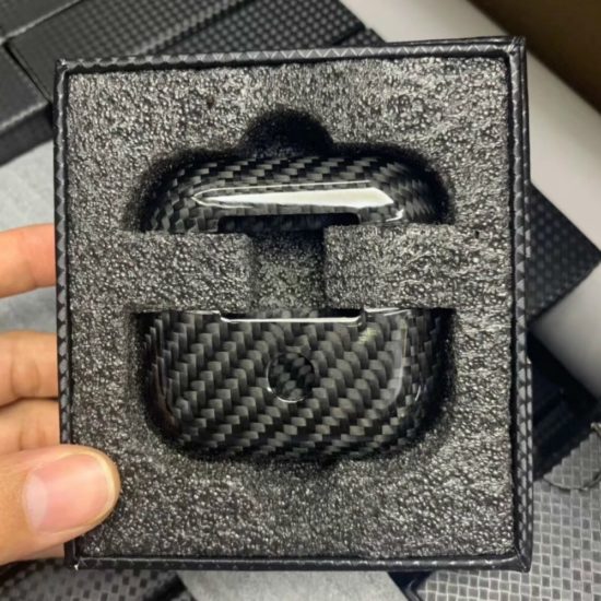 AirPods Pro2 Real Carbon Fiber Case Ultra-thin Cover Wireless Headphone Shockproof for AirPods-3 Accessories
