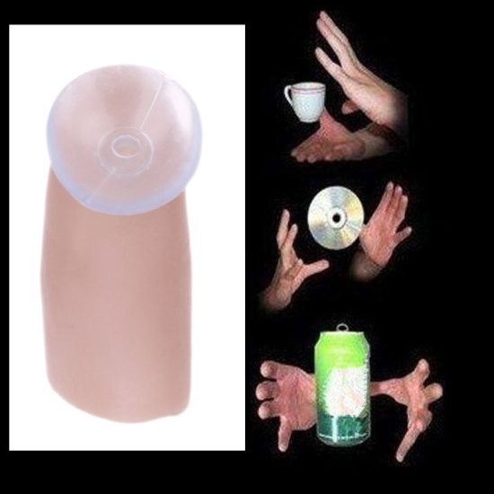 Finger Thumb Tip Rubber Invisible Props New Magic Trick Toy Gadget Magic Toy