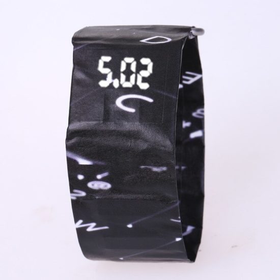 Paper Watch Waterproof Wristband LED Clock Watch Creative Digital Paper Strap Watches Sport - Image 2