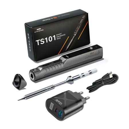 Soldering Iron Electric 65W with movement detect Temperature Adjustable Programming New Upgrade With PD Plug Kit