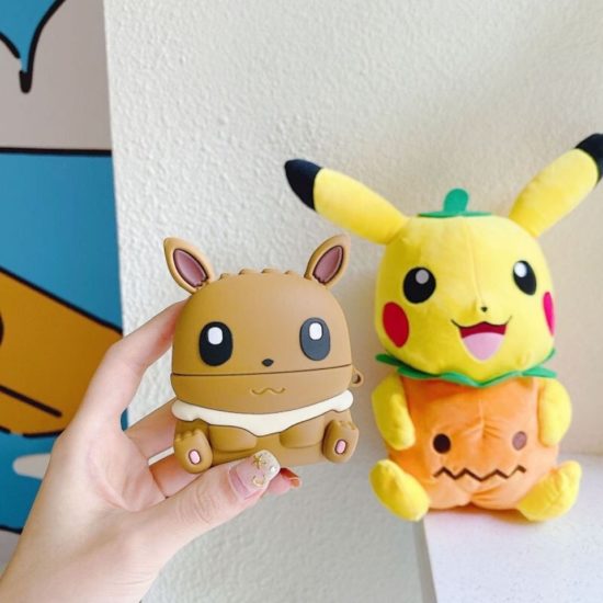 Pokémon AirPods Case 3D Soft Silicone Cover Earphone Accessories - Image 3
