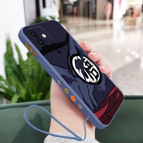 Dragon Ball Son Goku Phone Case For iPhone Liquid Silicone Cover - Image 3