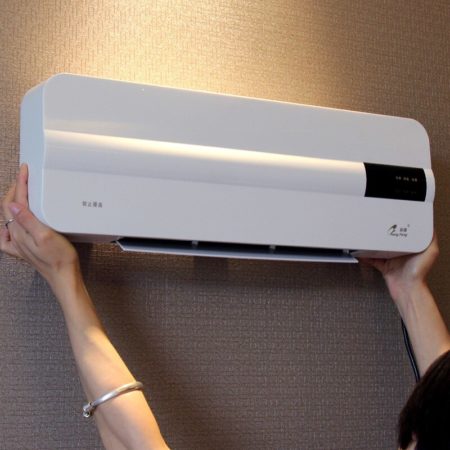 Electric Air Heater Fan Wall-mounted Wall Hanging WarmCool Wind Blower Warmer Room Ceramic Thermal Heating Stove Radiator