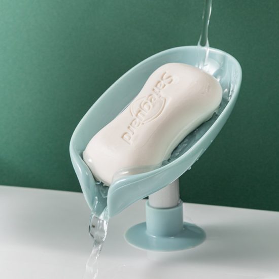 Bathroom Chinese Soap Dish Storage Box With Slippy water Holder For Toilet Kitchen Supplies 1pcs - Image 4