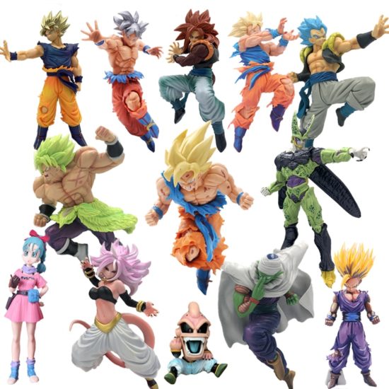 Anime Dragon Ball-Z Figure Gohan Super Saiyan Chocolate Black Ver. PVC Action Gohan Goku Toy 24cm - Image 4