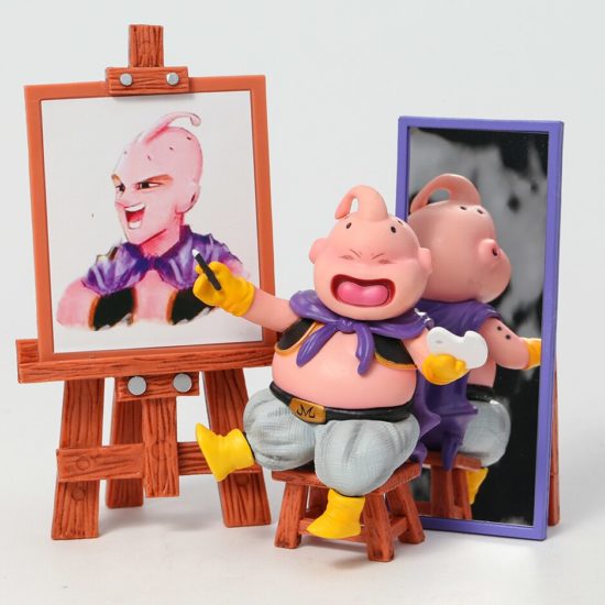 Dragon Anime Ball Painting Majin Buu Figure PVC Toy 14cm Model Doll Collection GIft - Image 2