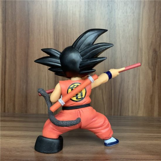 Anime Dragon Ball-Z Son Goku Kid Classic PVC Action Figure Goku Battle Model Toy 12cm - Image 3