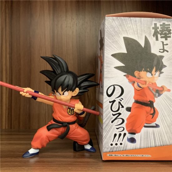 Anime Dragon Ball-Z Son Goku Kid Classic PVC Action Figure Goku Battle Model Toy 12cm