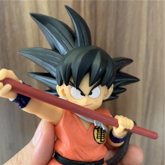 Anime Dragon Ball-Z Son Goku Kid Classic PVC Action Figure Goku Battle Model Toy 12cm - Image 4