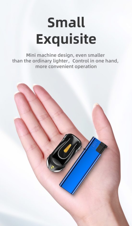 ⁦Mini Flip Jaguar Mobile Phone 1.08" Ultra Small Bluetooth Dialer Magic Voice Handsfree Earphone For Kids⁩ - الصورة ⁦3⁩