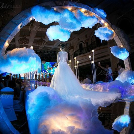 Artificial Cotton Clouds Decoration Ceiling Interior Cloud Decor Living Room DIY Wedding Party Decoration Props - Image 3