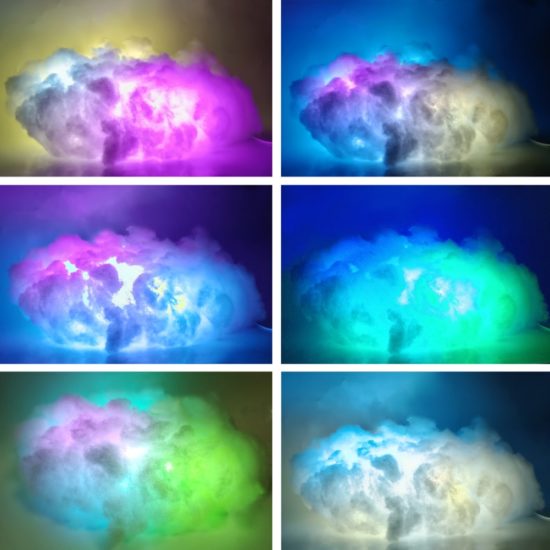 Cloud Light APP Control Music Synchronization 3D RGBIC Ambient Lightning 5V-USB Simulation Clouds Children'S Room Light - Image 4
