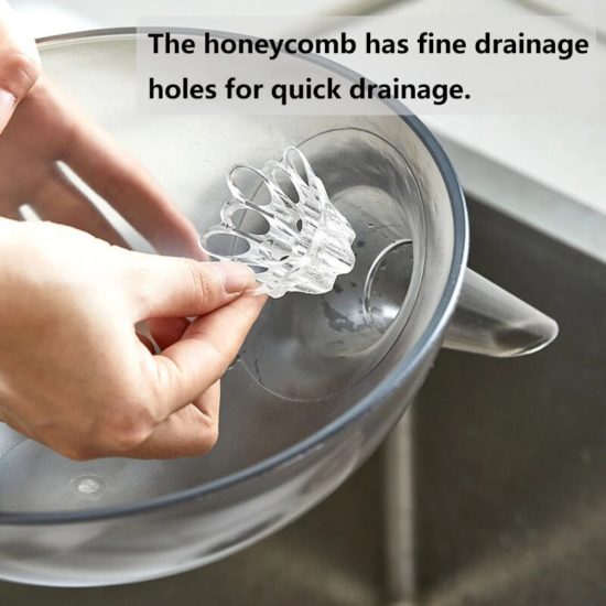 Sink Strainer Plastic Fruit Vegetable Washing Basket Drainer Creative Baskets Filter Shelf Kitchen Tools - Image 3
