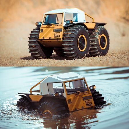 Vehicle Amphibious Professional Climbing Kangkong RC Car All-terrain Off-road Children Birthday GIFT