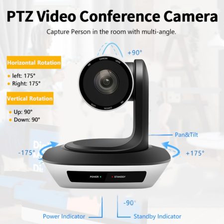 Full HD1080P Camera Live Streaming Broadcast Fixed Focus 3 10 20x Zoom USB2.0 PTZ Video Conference