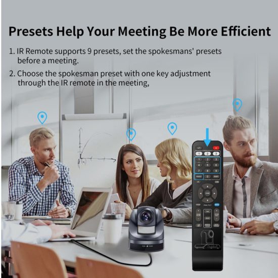 Conference Camera PTZ-Video-HD USB MI 3X-10X-20X For Educate Live Business Meeting Equipment Remote Teaching - Image 4