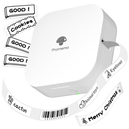 Thermal Label Maker Mini Printer Wireless DIY Sticker Label Machine Various Label Paper
