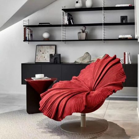 Recliner Designer Nordic Chair Luxury Living Room Bedroom Home Furniture