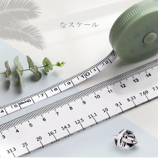 Soft Tape Measure Double Scale Ruler Body Sewing Flexible Ruler For Weight Loss Body Measurement - Image 3