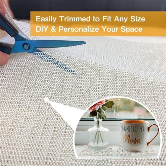 Antiskid Net Cloth PVC Can Cut Foam Silicone Anti Slip Mat For Carpet Sofa Car Foot Pad - Image 2