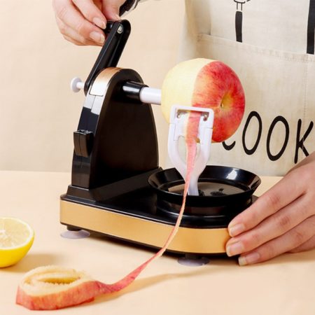Hand-cranked Multifunctional Apple Peeler Machine Home Fruit Peeler With Apple Slicer Corer Cutter For Kitchen Convenience