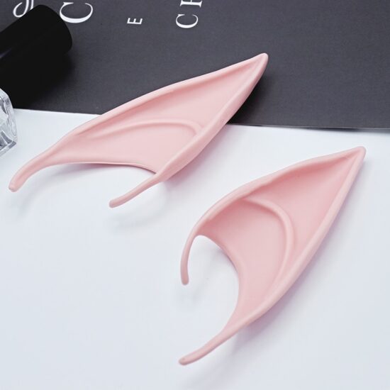 Vampire Elf Ears Fairy Angel Ears Decor 1Pair Halloween Holiday Decor for Video Shooting - Image 3