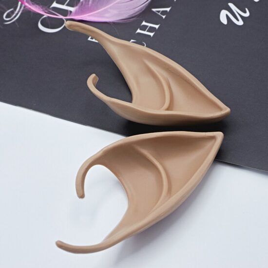 Vampire Elf Ears Fairy Angel Ears Decor 1Pair Halloween Holiday Decor for Video Shooting - Image 4
