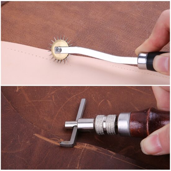 Leather Sewing Awl Thread Kit Speedy Stitcher Hand Sewing Machine Tools Kit Leathercraft Stitching Shoemaker Canvas Repair - Image 3