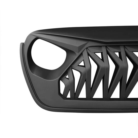 Front  Bumper  Insert Mask Grill For Jeep Wrangler JL 2018-2022 Accessories 4x4 Offroad Grille  Exterior Factory - Image 3