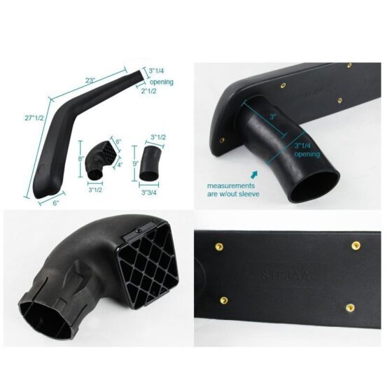 Air Intake System for Toyota FJ cruiser 2007-2022 1GR-FE 4.0Litre-V6 Petrol Model 4X4 High Flow Air Filter Snorkel Kit - Image 2