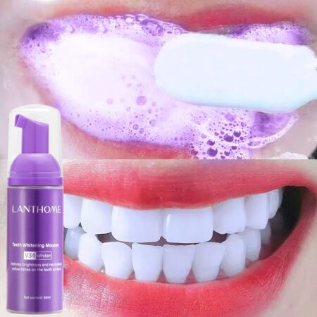 Teeth Whitening Deep Cleaning Cigarette Stains Repair Bright Neutralizes Yellow Tones Dental Plaque And Fresh Breath
