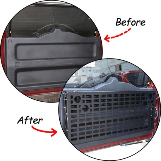 Foldable Table Shelf Storage Cargo Holder For Toyota Fj Cruiser 2007-2021 Auto Part Accessories Aluminum Alloy Tailgate OFF Road - Image 4