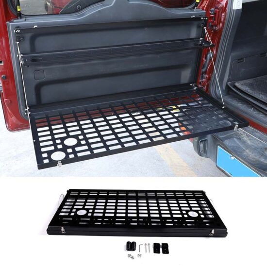 Foldable Table Shelf Storage Cargo Holder For Toyota Fj Cruiser 2007-2021 Auto Part Accessories Aluminum Alloy Tailgate OFF Road - Image 2
