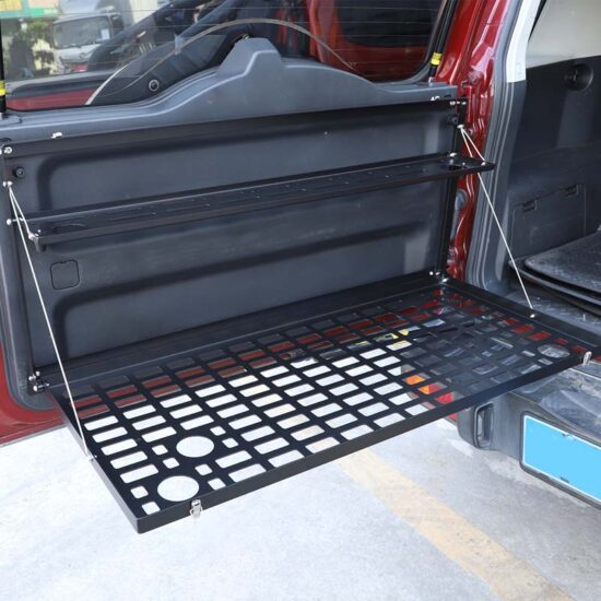 Foldable Table Shelf Storage Cargo Holder For Toyota Fj Cruiser 2007-2021 Auto Part Accessories Aluminum Alloy Tailgate OFF Road - Image 5