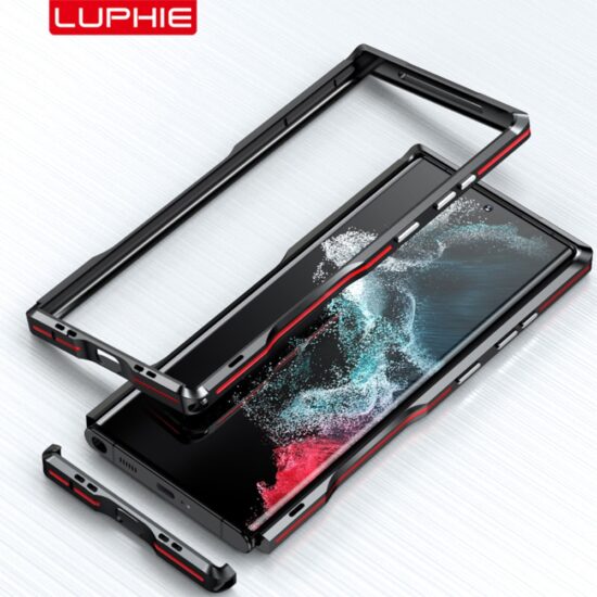 Metal Frame For Samsung Galaxy S22 Ultra S23 Bumper S21 Plus Case Aviation Aluminium Protective Cover Skin