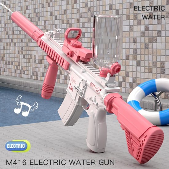 M416 Electric Water Gun Rechargeable Long-Range Continuous Firing Space Party Game Splashing Toy Boy Gift - Image 5